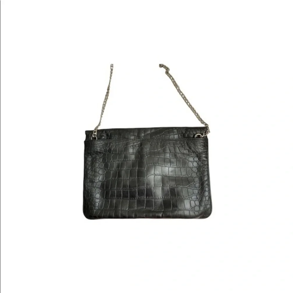 Michael kors crocodile embossed bag